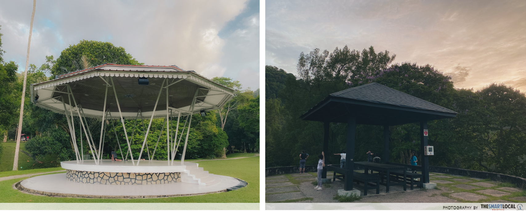 Penang Botanic Gardens - rest stops