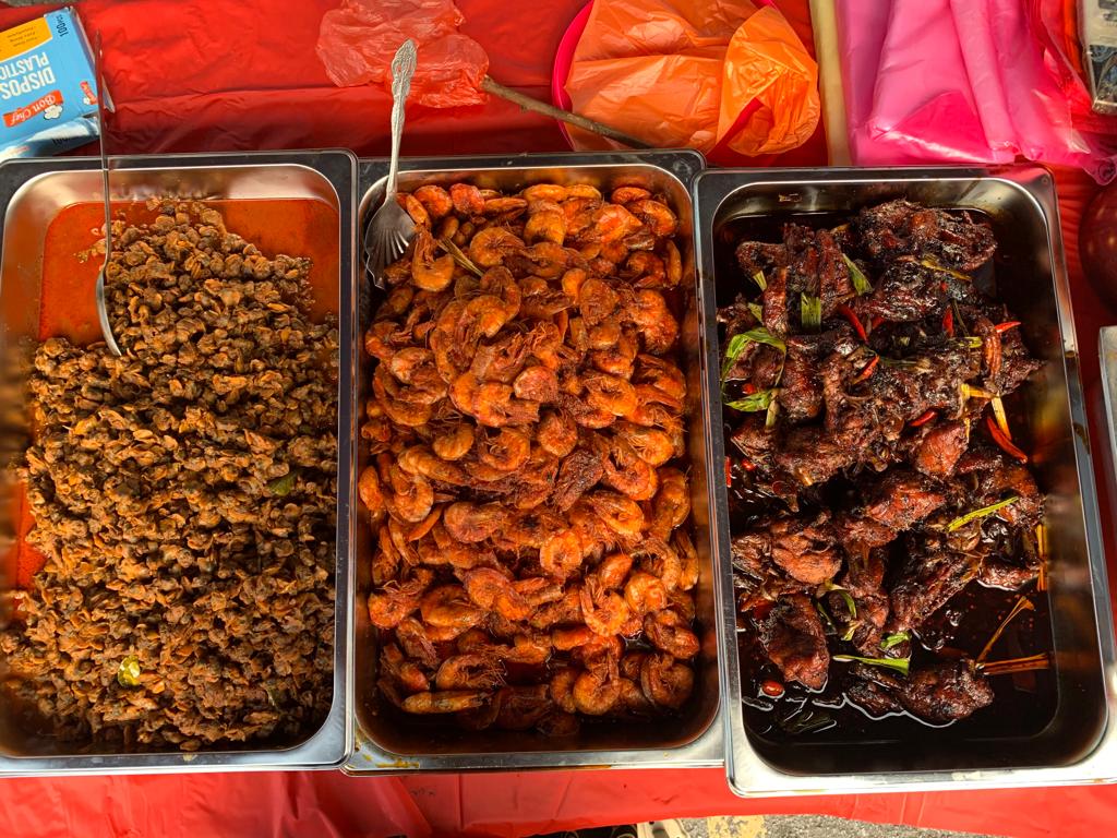 side dishes - akka nasi lemak in seri kembangan