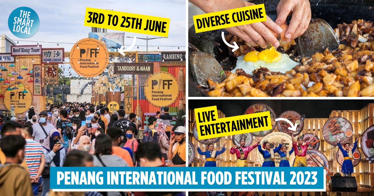 Penang International Food Festival Has 5 Mini Festivals & 3 Food Events