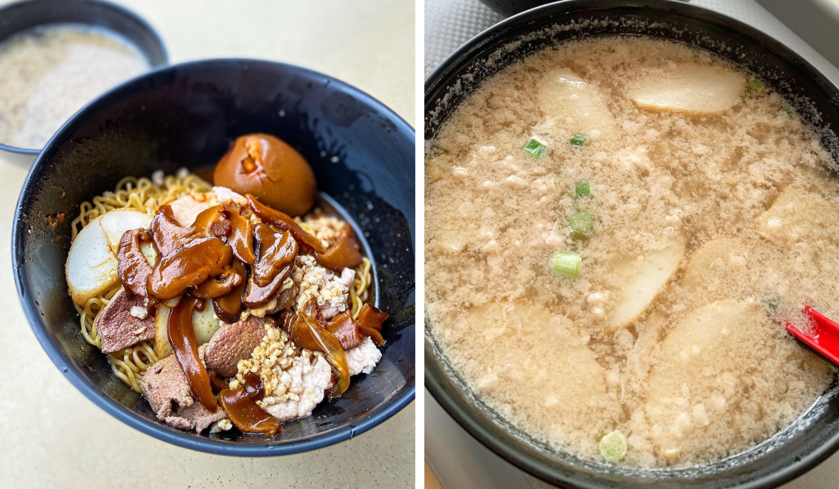 hawker dishes in Singapore - macpherson bak chor mee