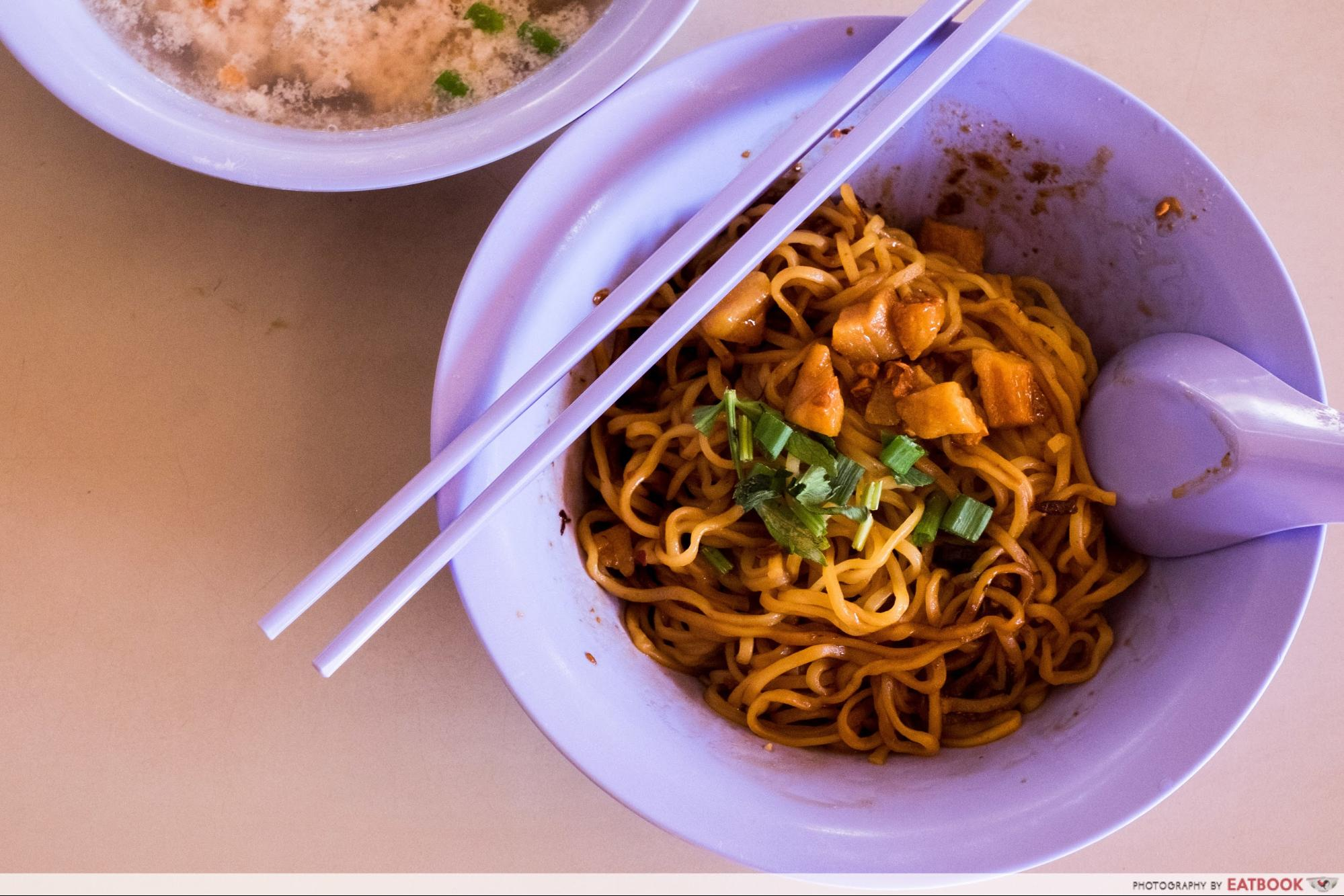 hawker dishes in Singapore - seng hiang dry