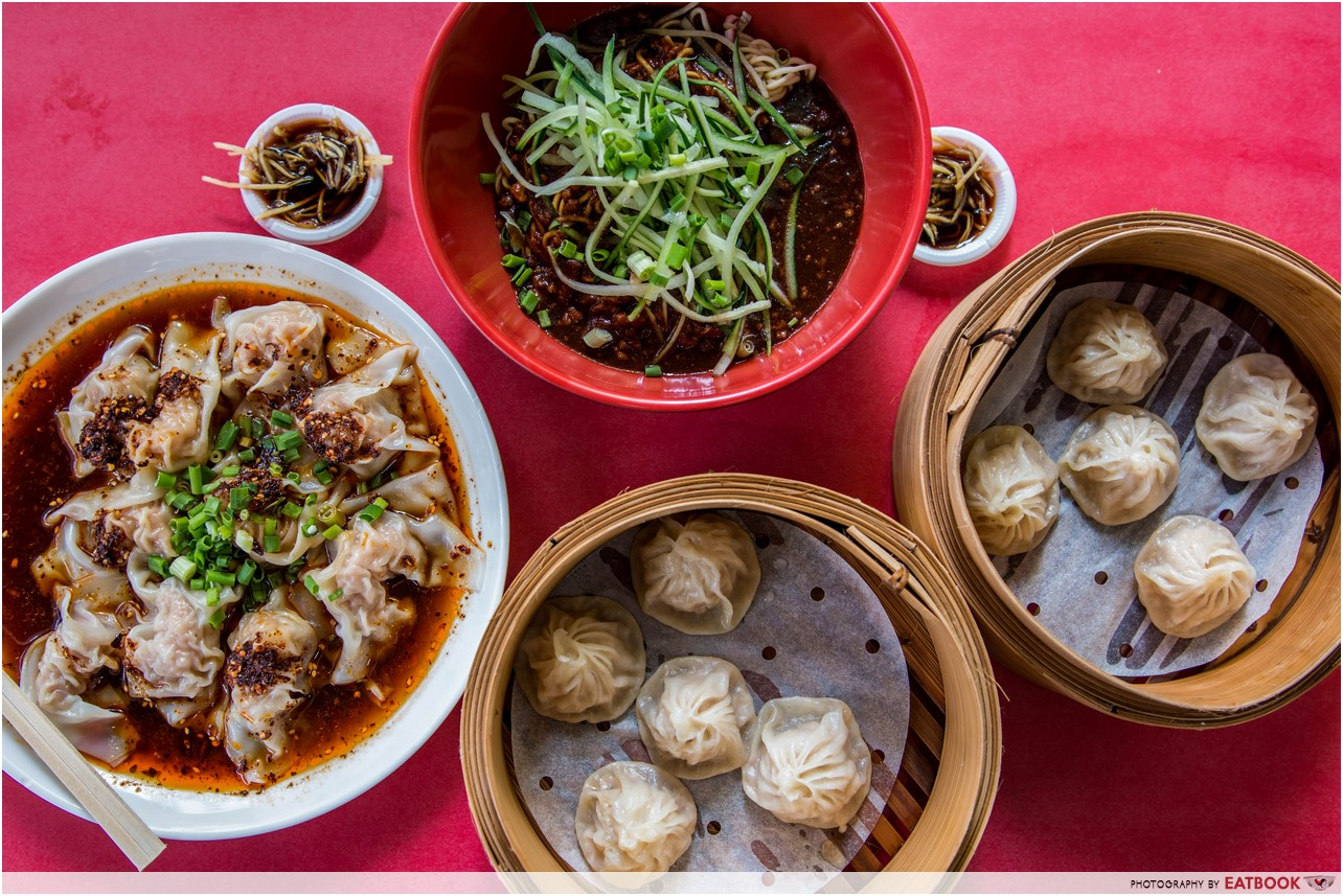 hawker dishes in Singapore - zhong guo la mian