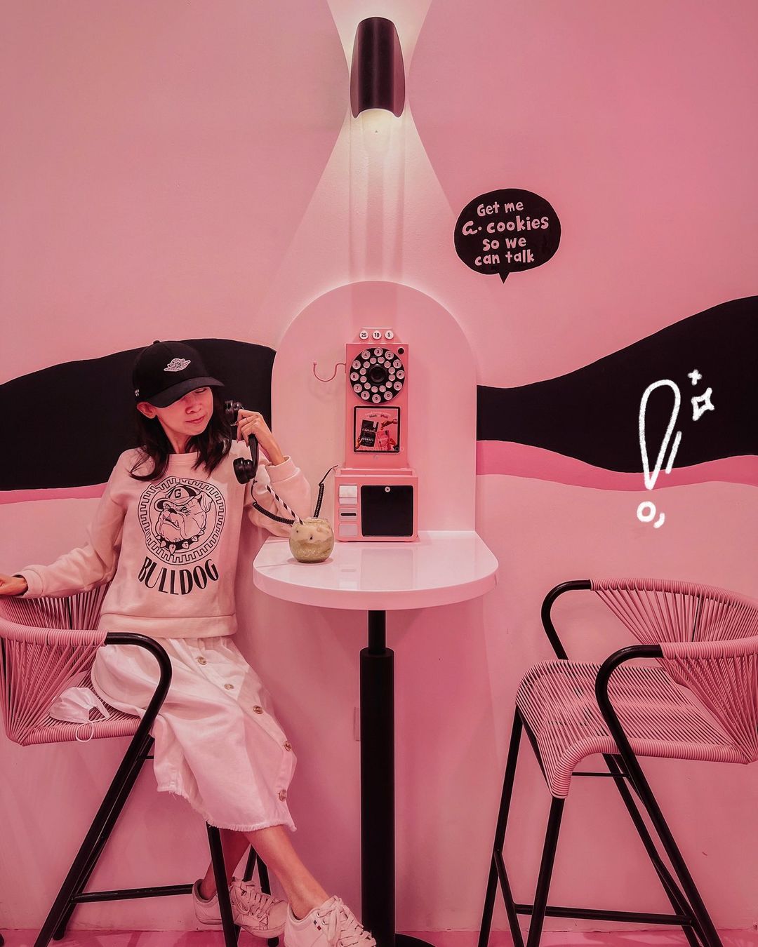 Pink cafes in Klang Valley - photo spot