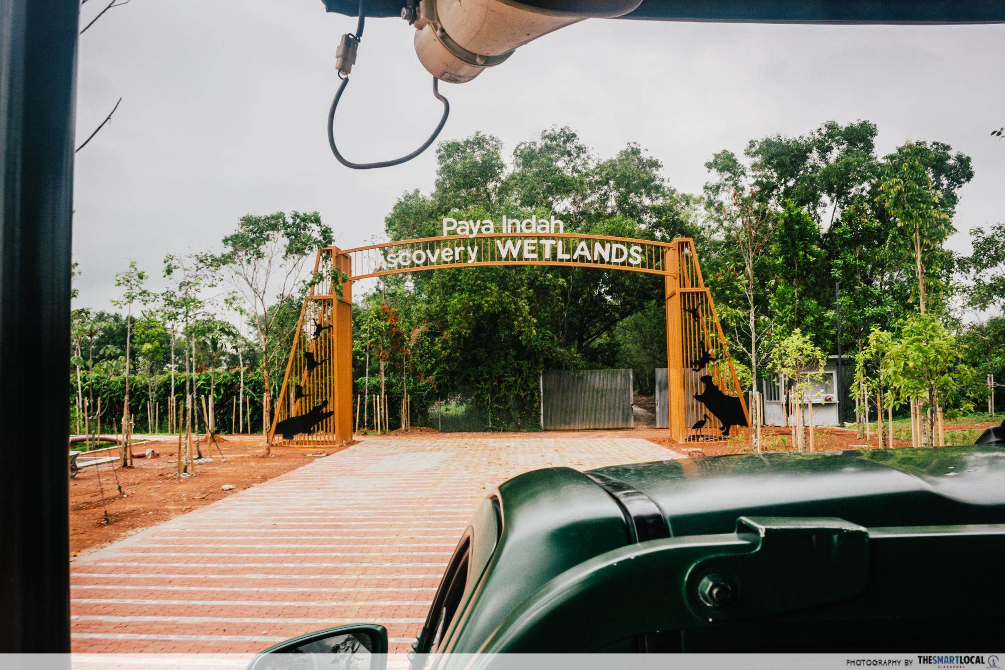 Gamuda Cove guide - Wetlands entrance