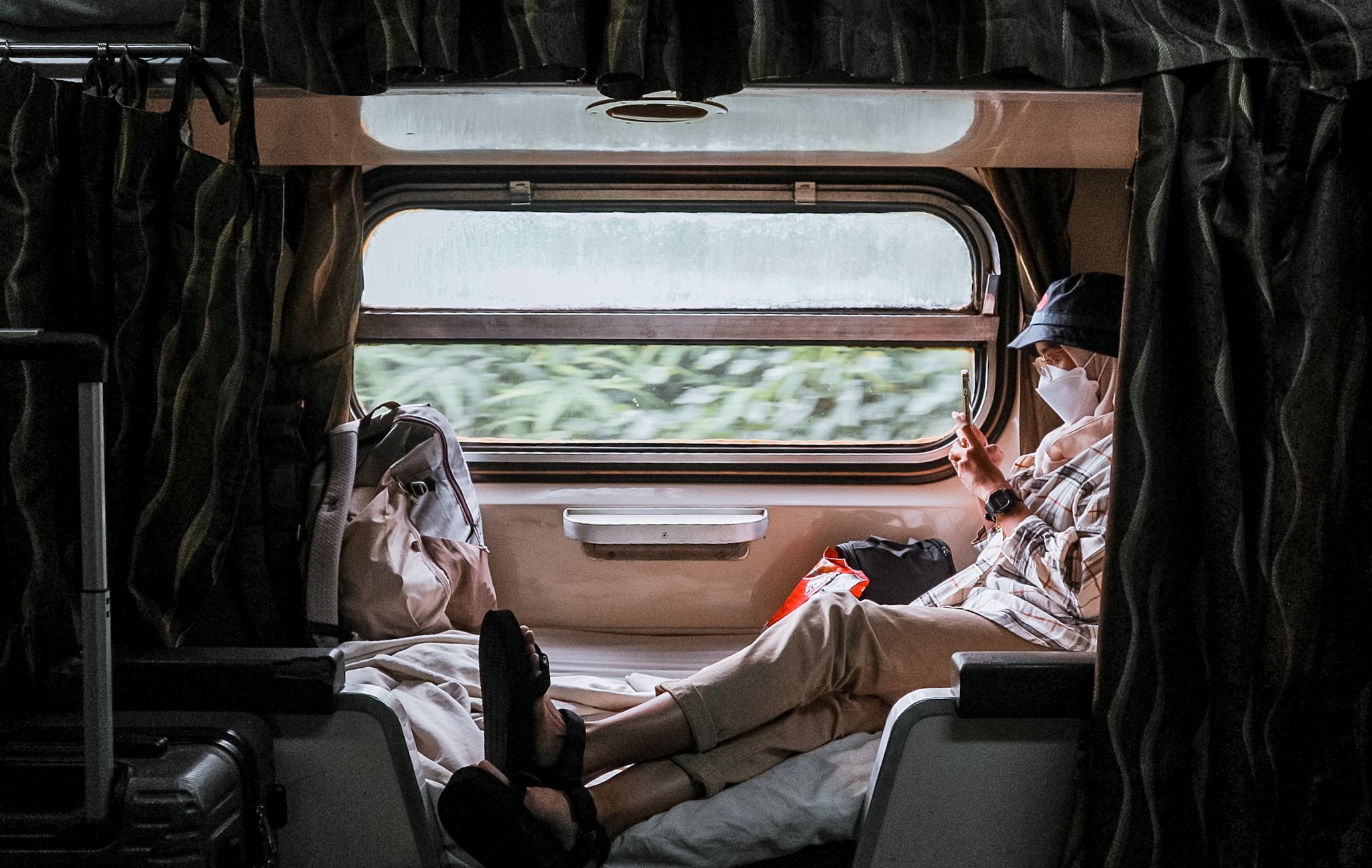 Jungle Railway - sleeper coach
