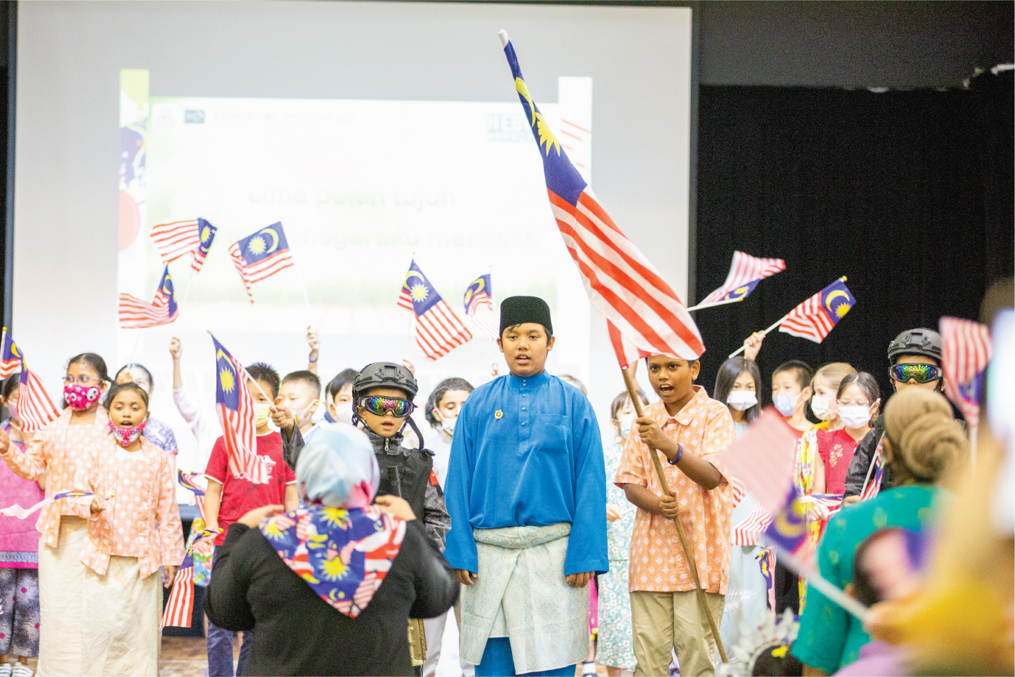 Malaysian Merdeka school memories - assemblies