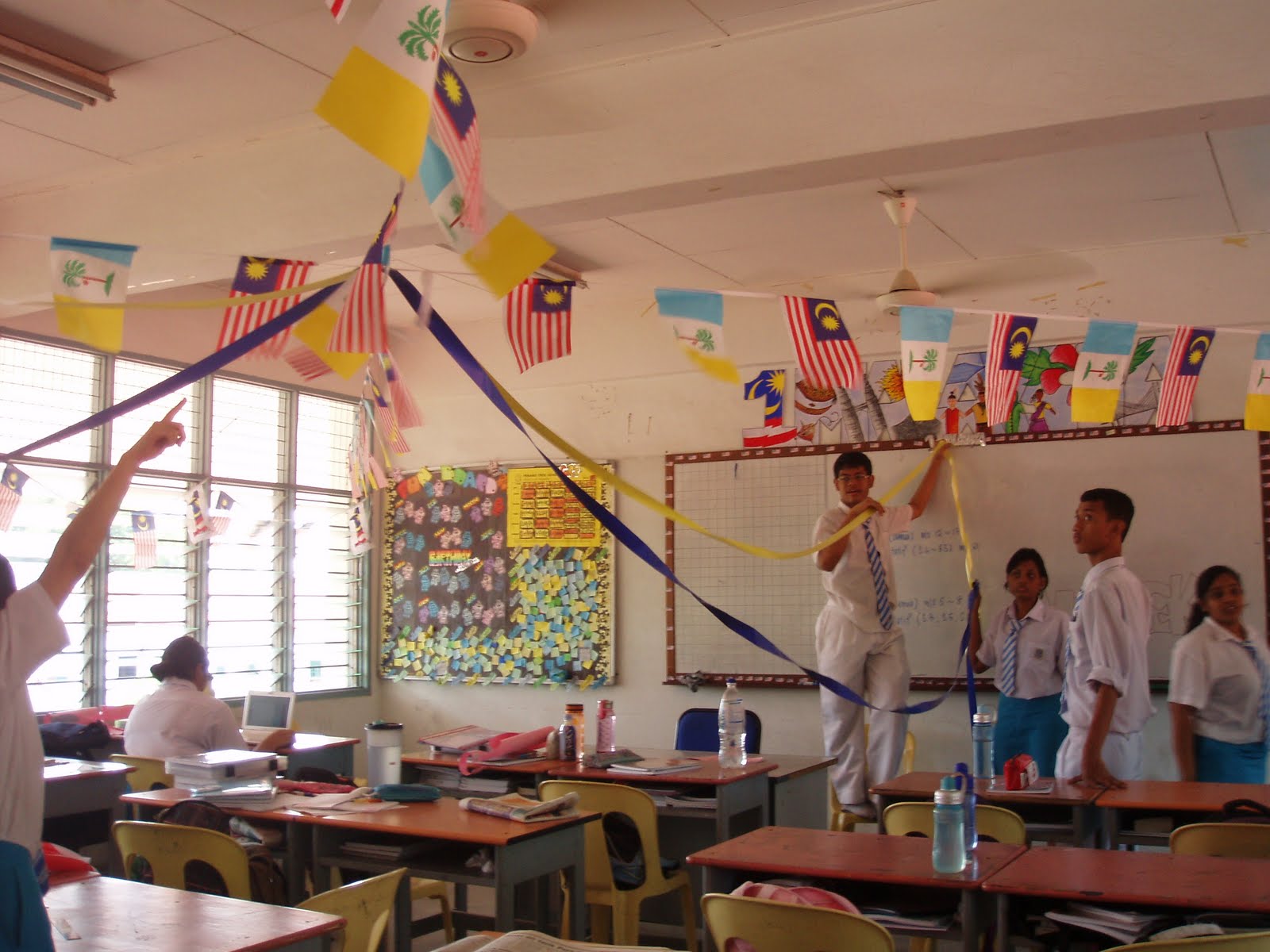 Malaysian Merdeka school memories - classroom