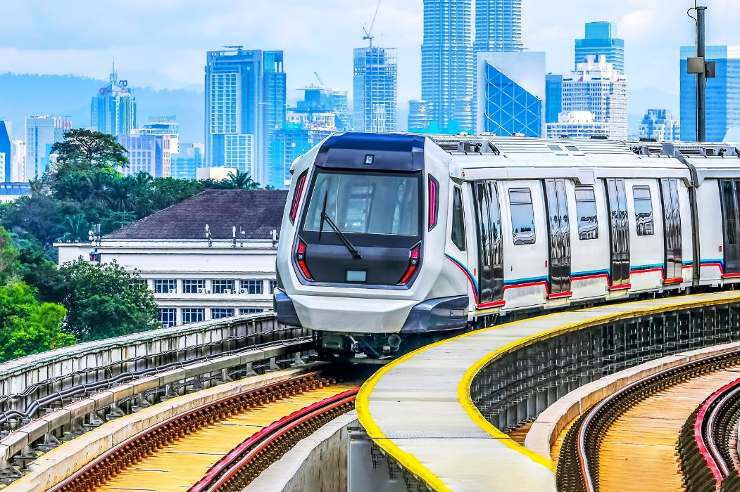 Penang LRT - train