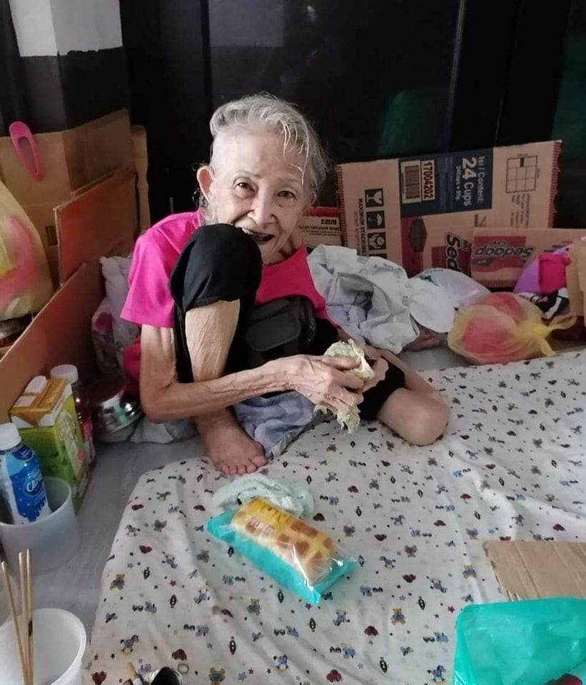 elderly homeless - penang