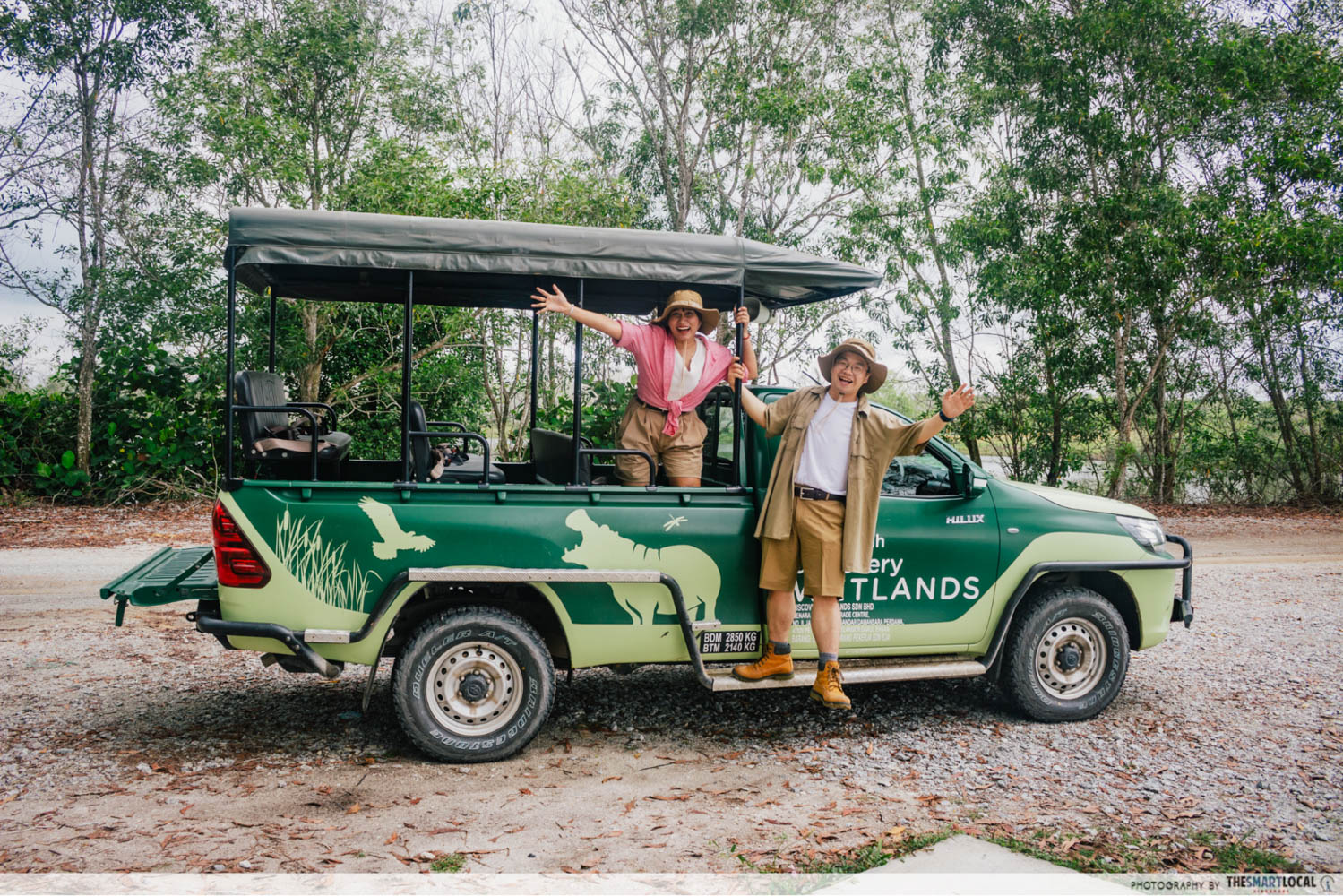 Gamuda Cove guide - safari truck