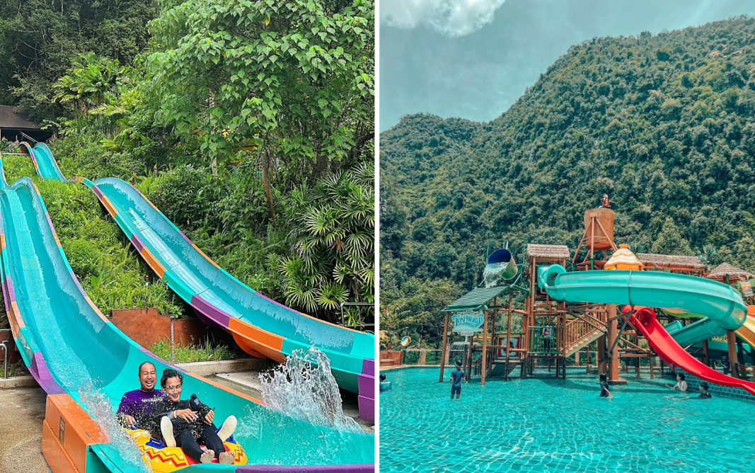 Water parks malaysia - adventure slides
