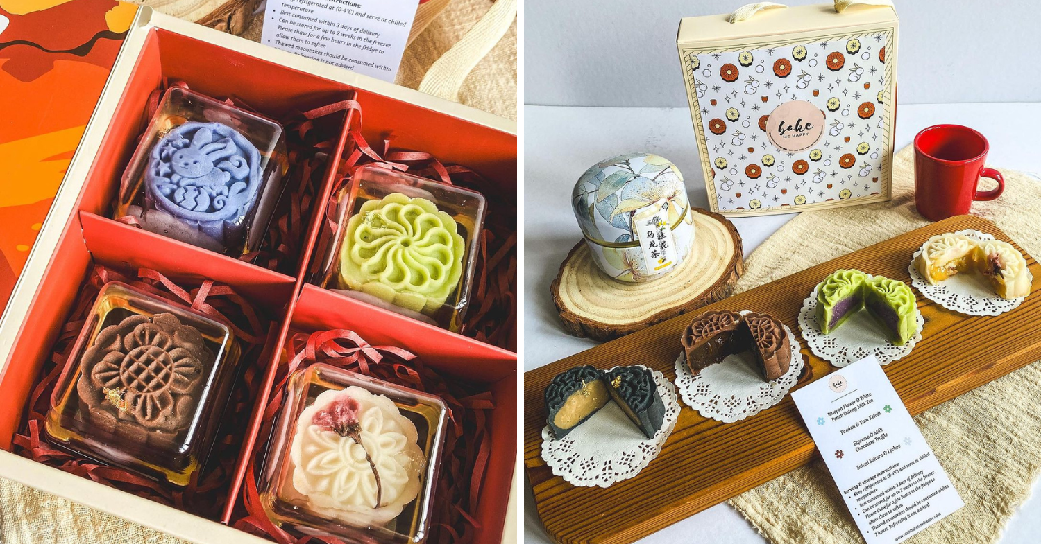 Rach Bakes Me Happy - snowskin mooncakes gift set