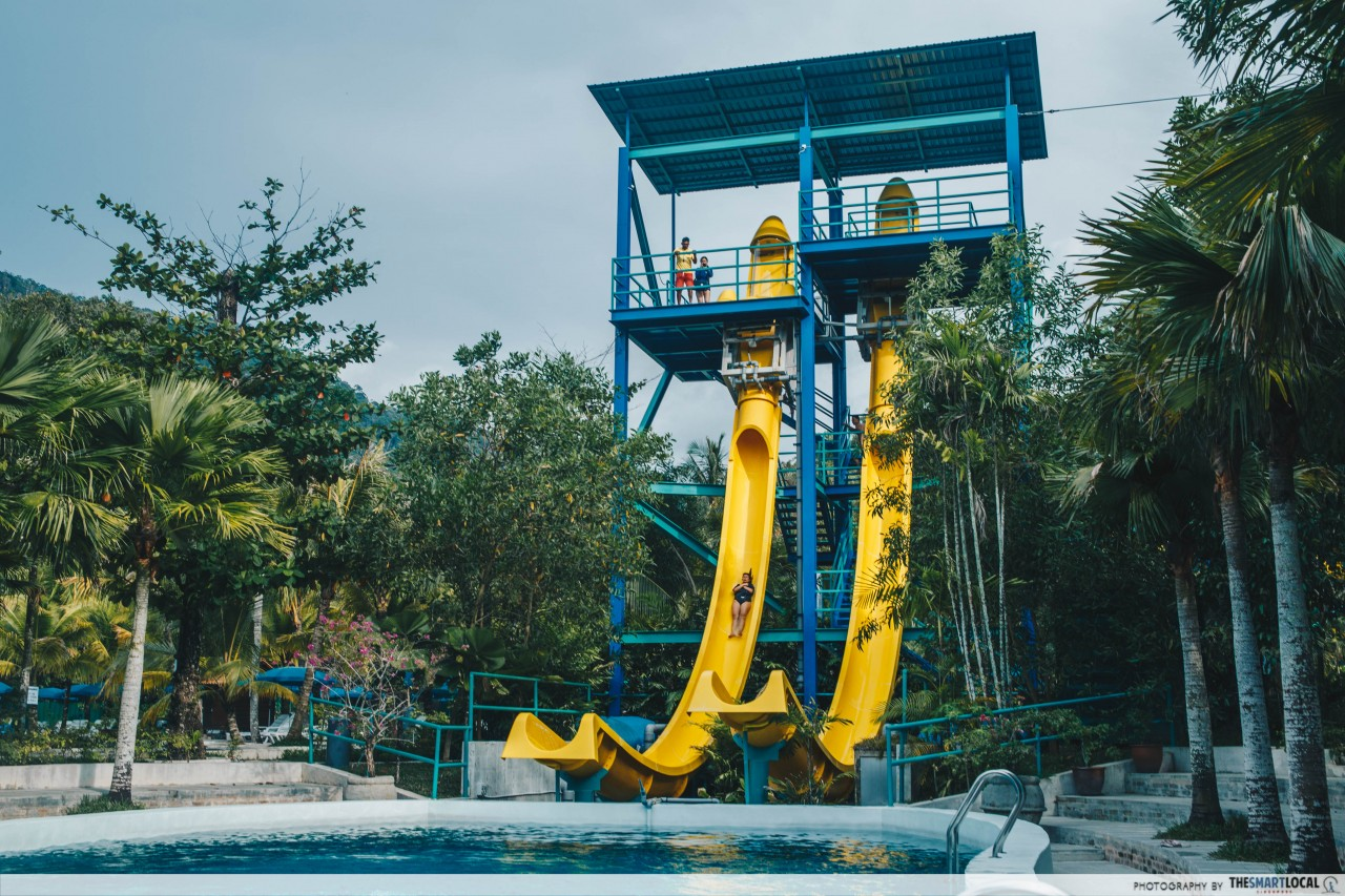 Water parks malaysia - escape slides