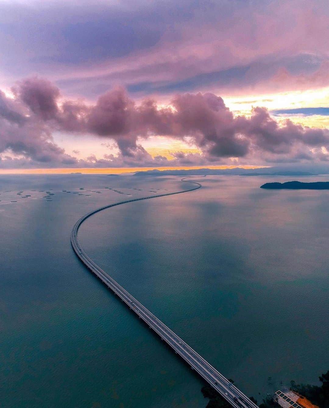 Bridges in Malaysia - Sultan Abdul Halim Muadzam Shah Bridge