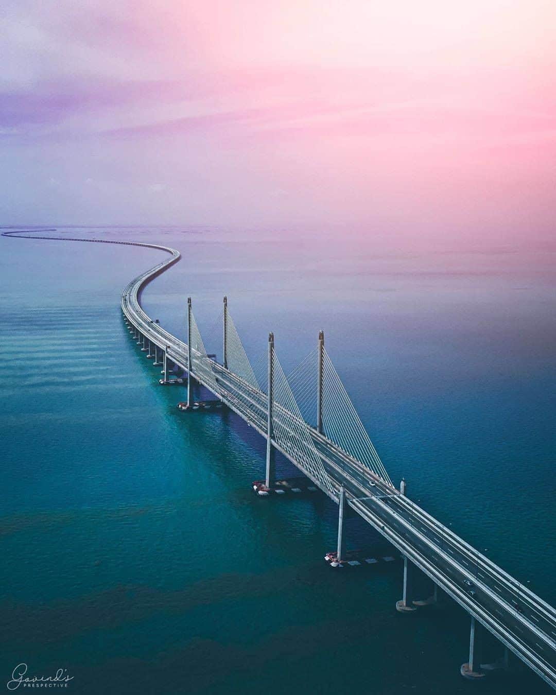 Bridges in Malaysia - Sultan Abdul Halim Muadzam Shah Bridge