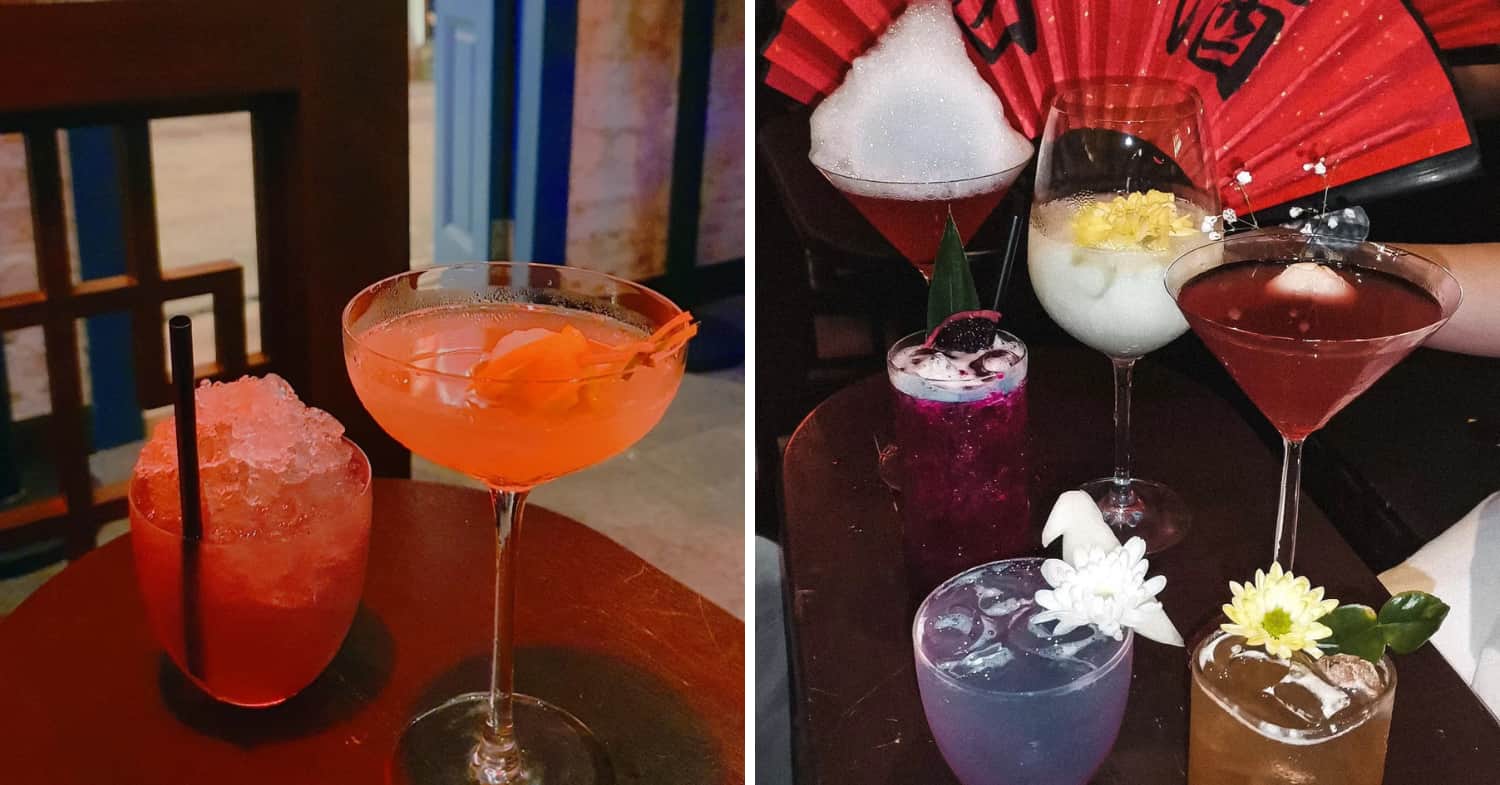 Retro bars in Pasar Seni in KL - Baijiu drinks