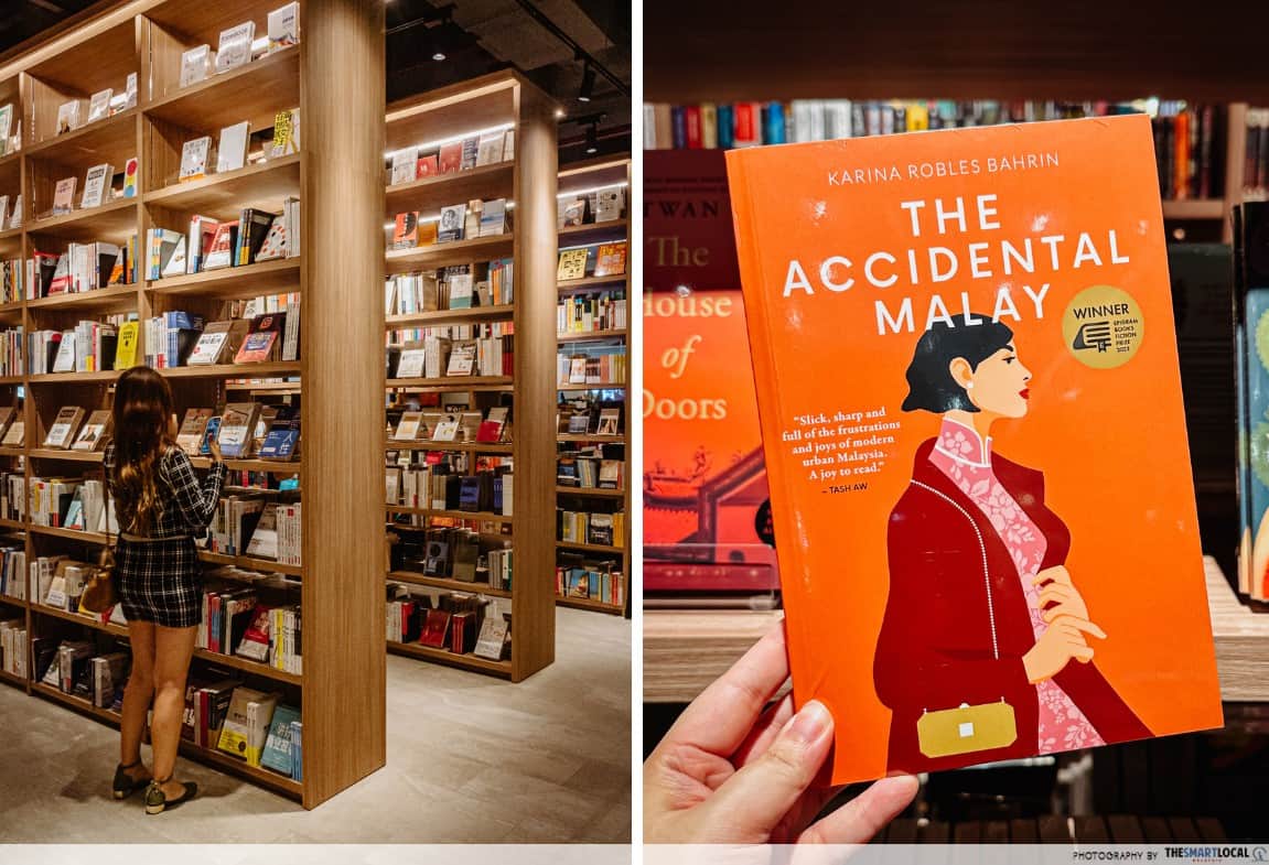 Tsutaya Bookstore Intermark Mall - paperback selections