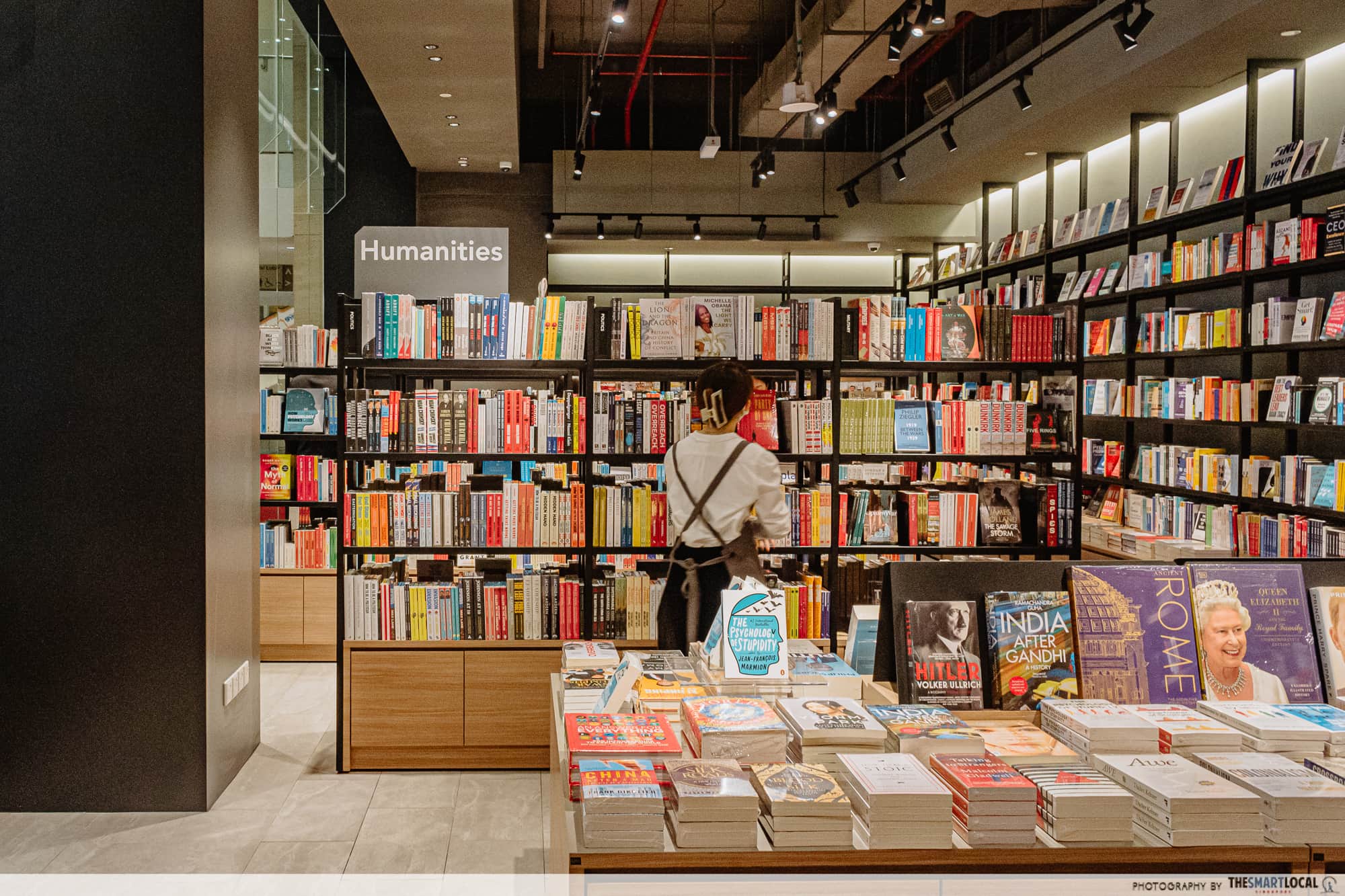Tsutaya Bookstore Intermark Mall - humanities section