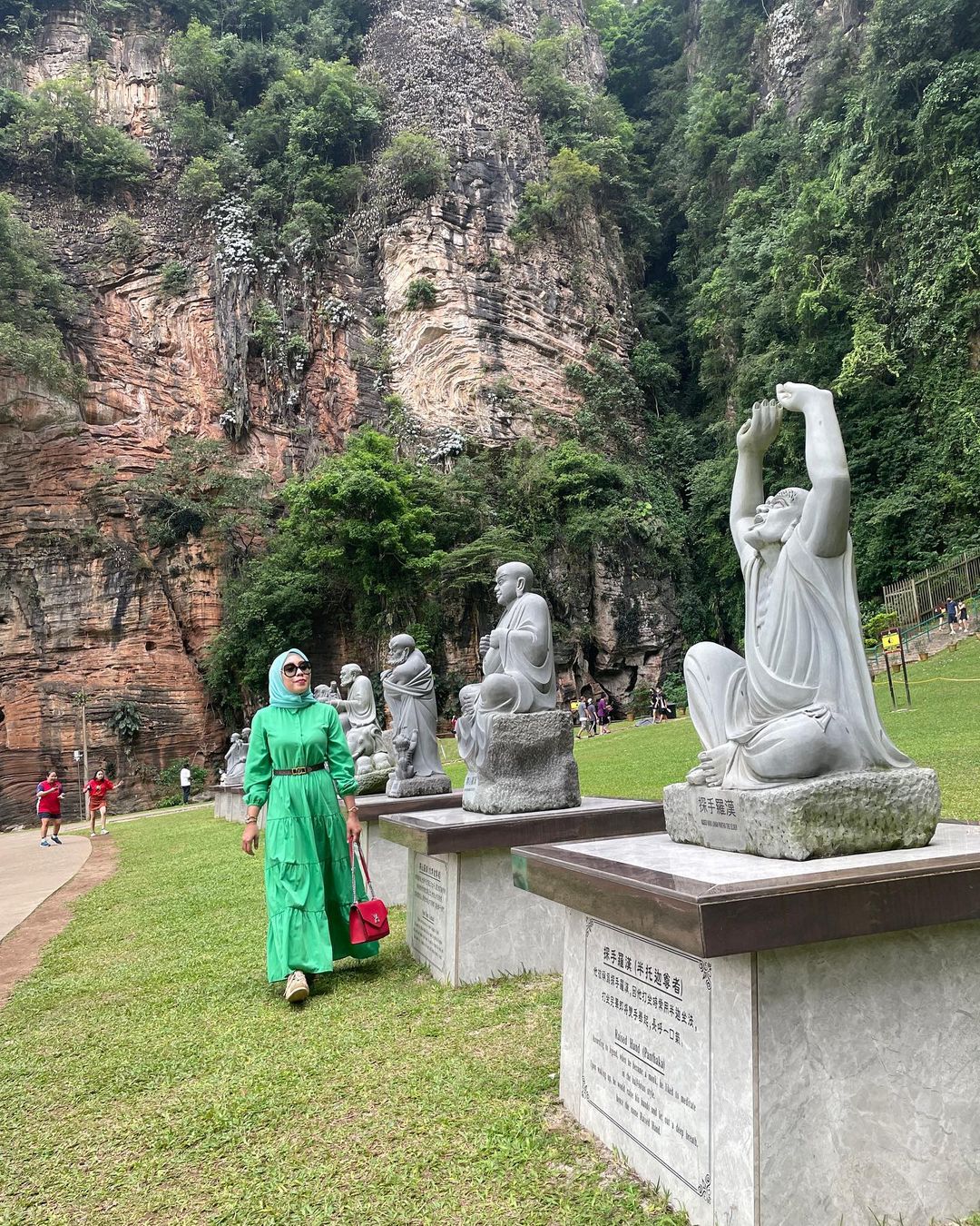 buddha's disciples - cave temples in Ipoh