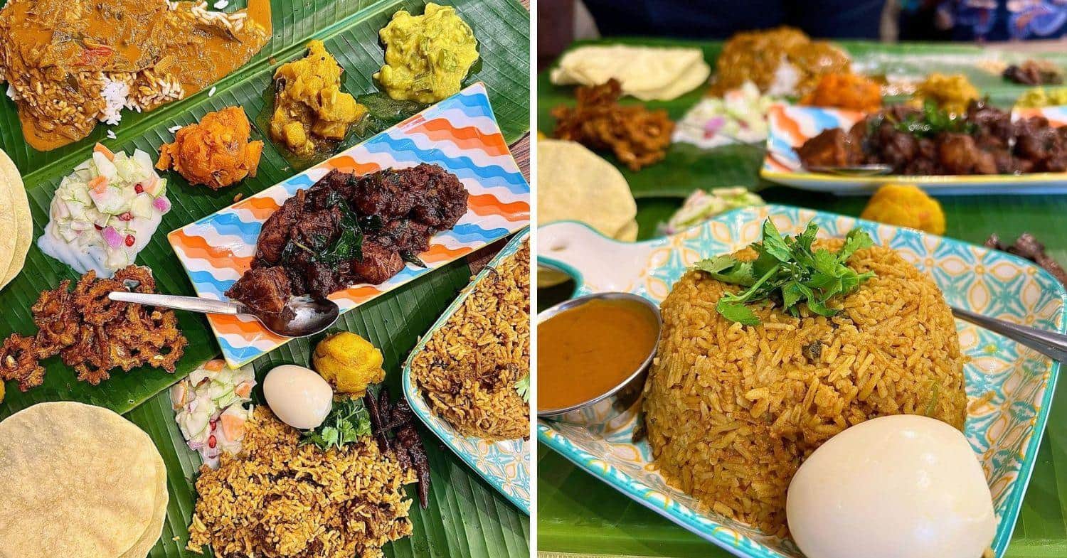 Bangsar cafes and restaurants - Ricksha banana leaf rice