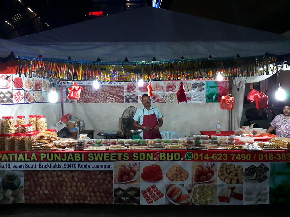 Deepavali snacks - Punjabi Sweets Stall
