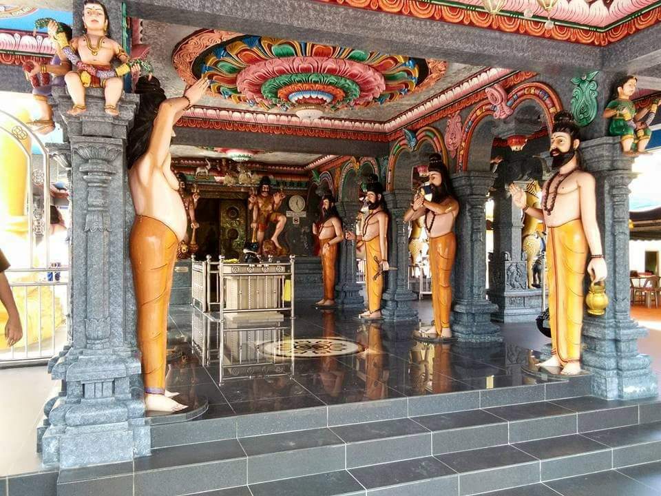 Indian temples in Malaysia - temple interior