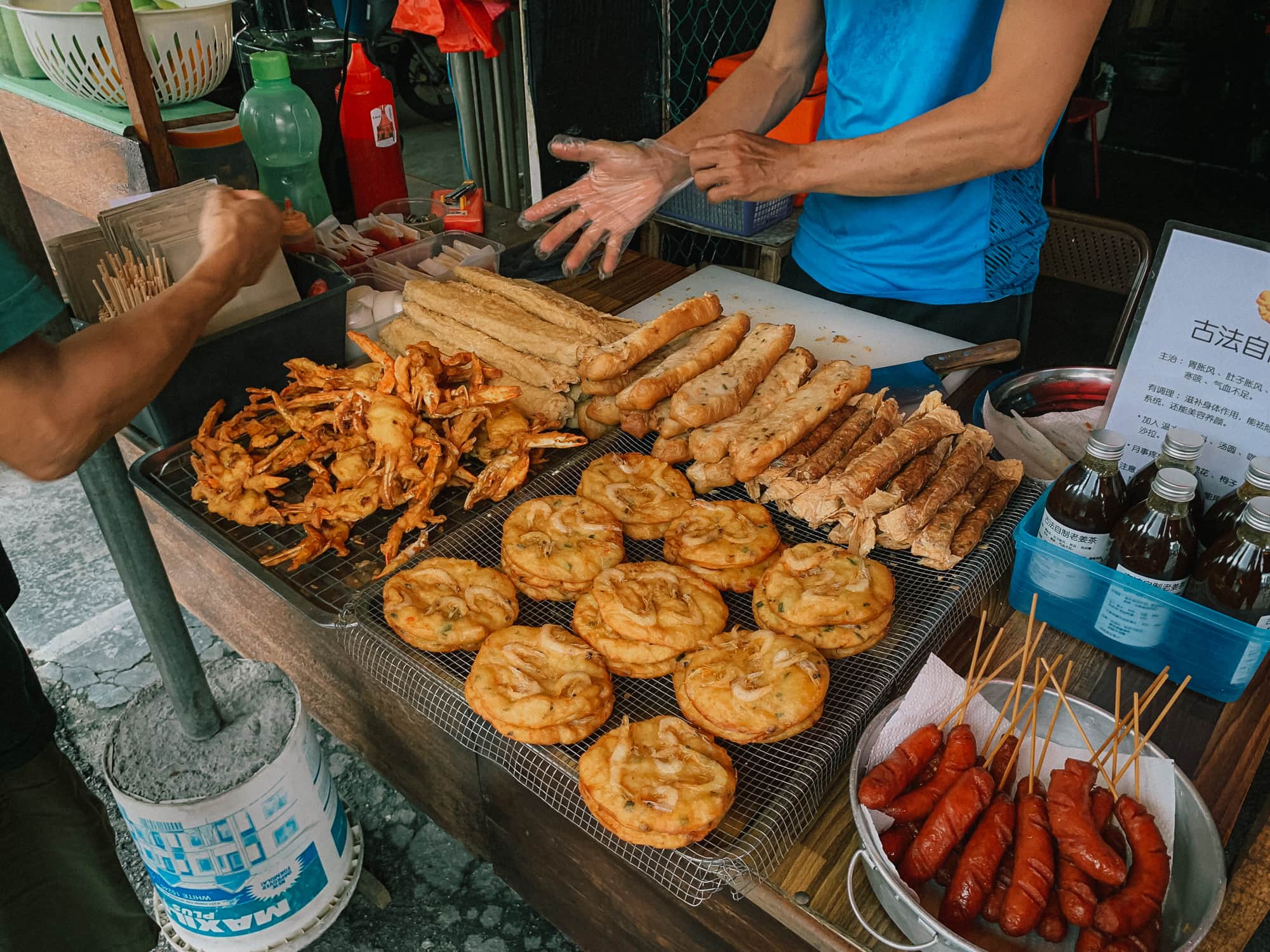 Things to do in Tanjung Sepat - lorong fritters