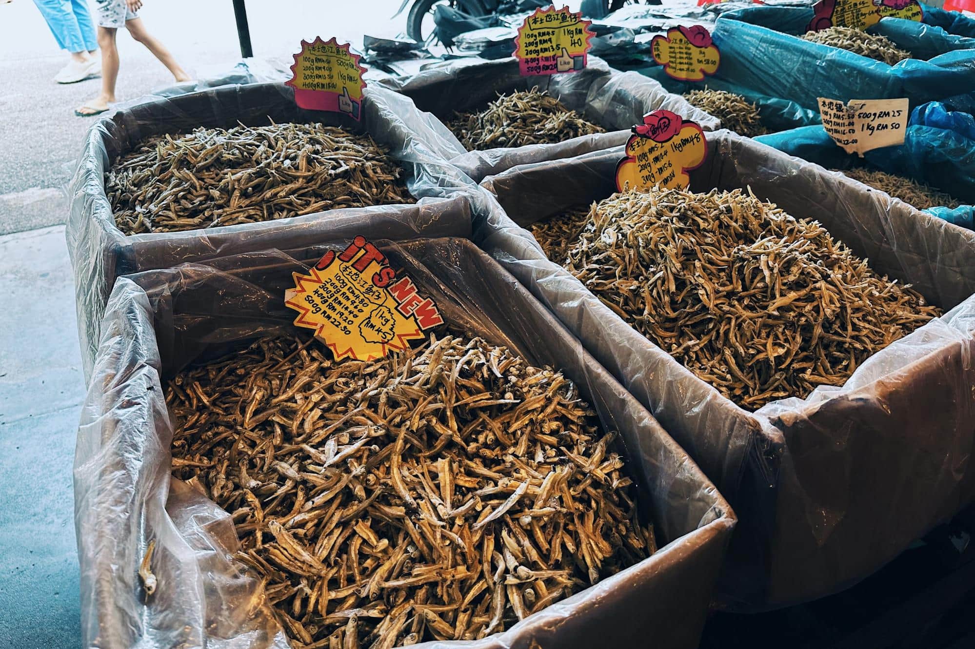 Things to do in Tanjung Sepat - dried seafood