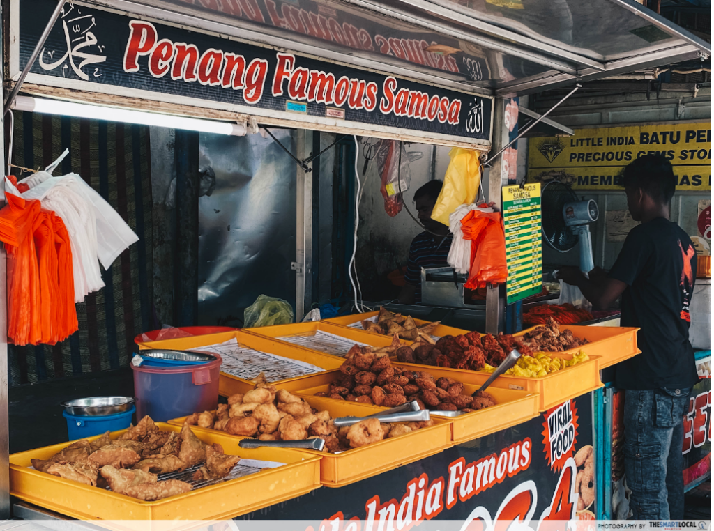 Penang Famous Samosa: New Michelin-Selected Samosa Roadside Stall