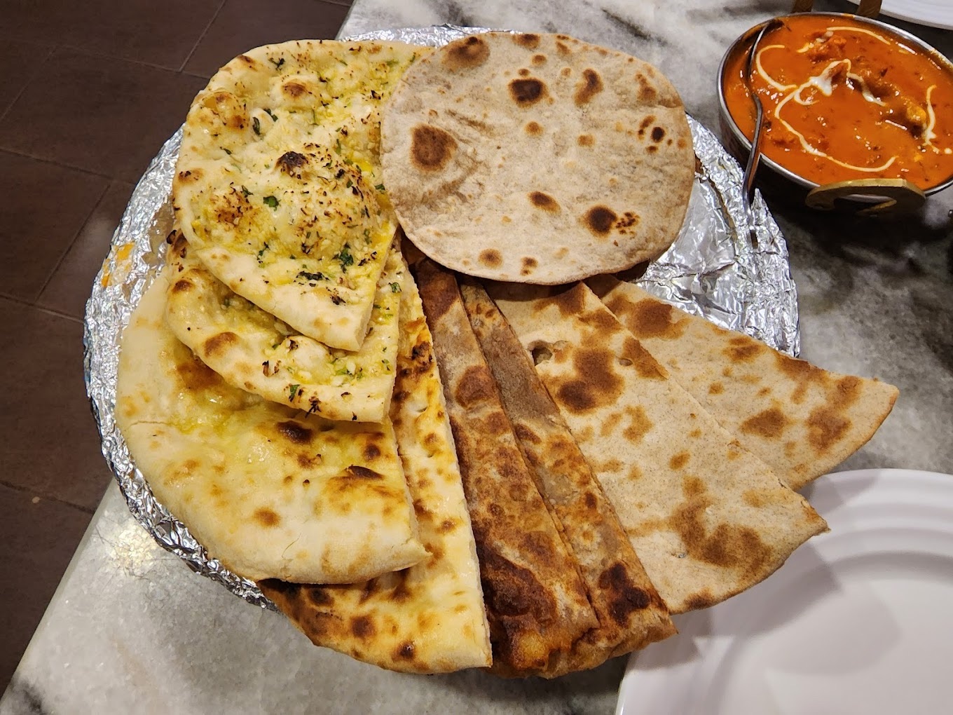 Indian restaurants in KL & PJ - indian chapathi, cheese naan, tandoori roti