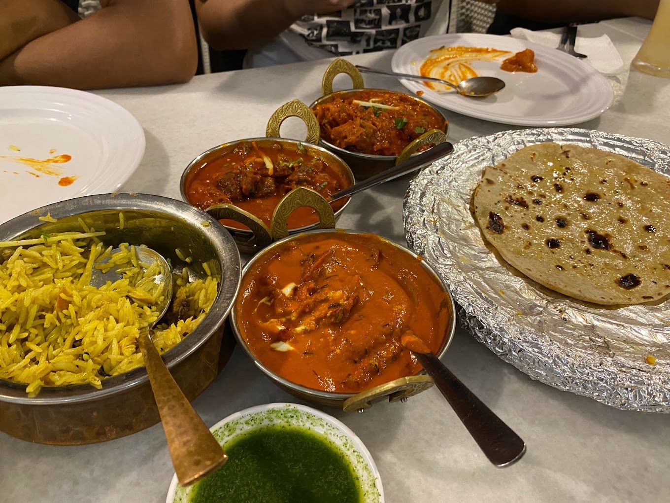 Indian restaurants in KL & PJ - butter chicken and mutton curry