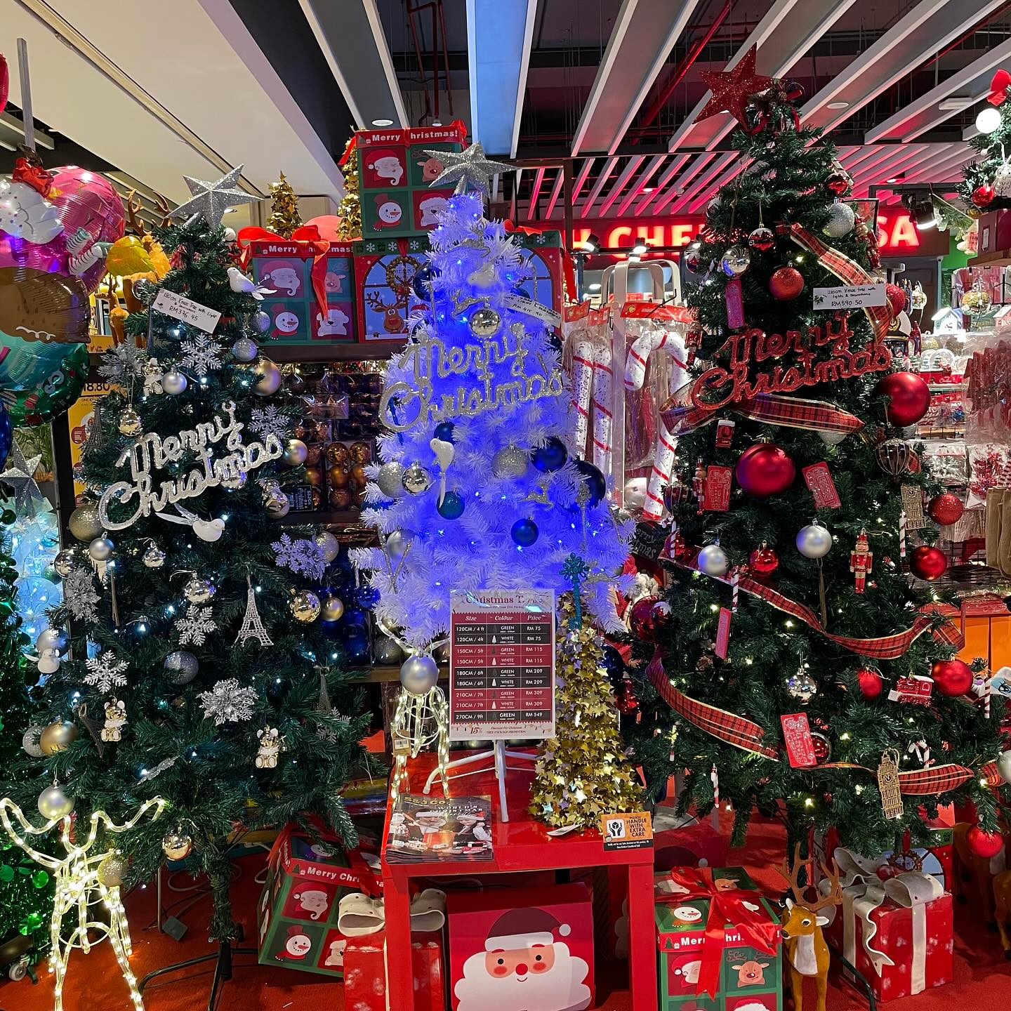 Christmas trees in Malaysia - SJ&Co