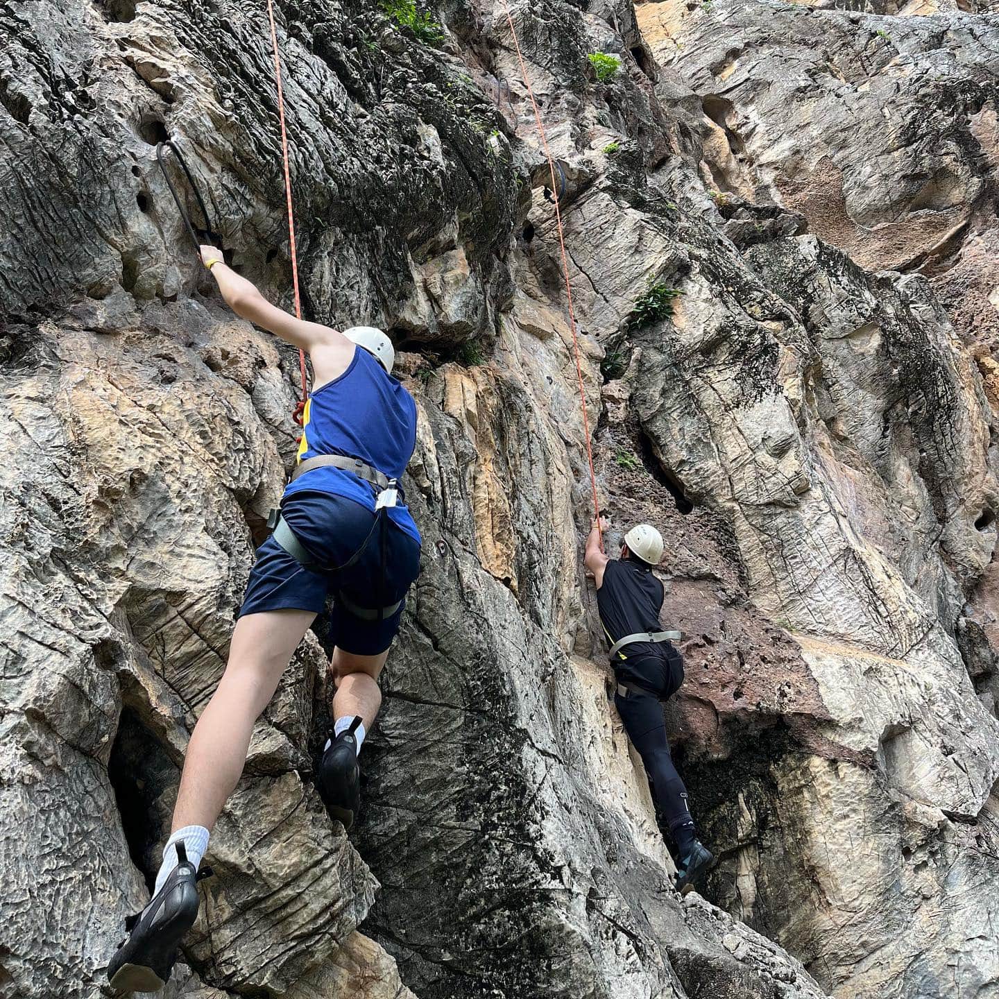 Rock climbing and bouldering in KL - Gua Damai Extreme Park