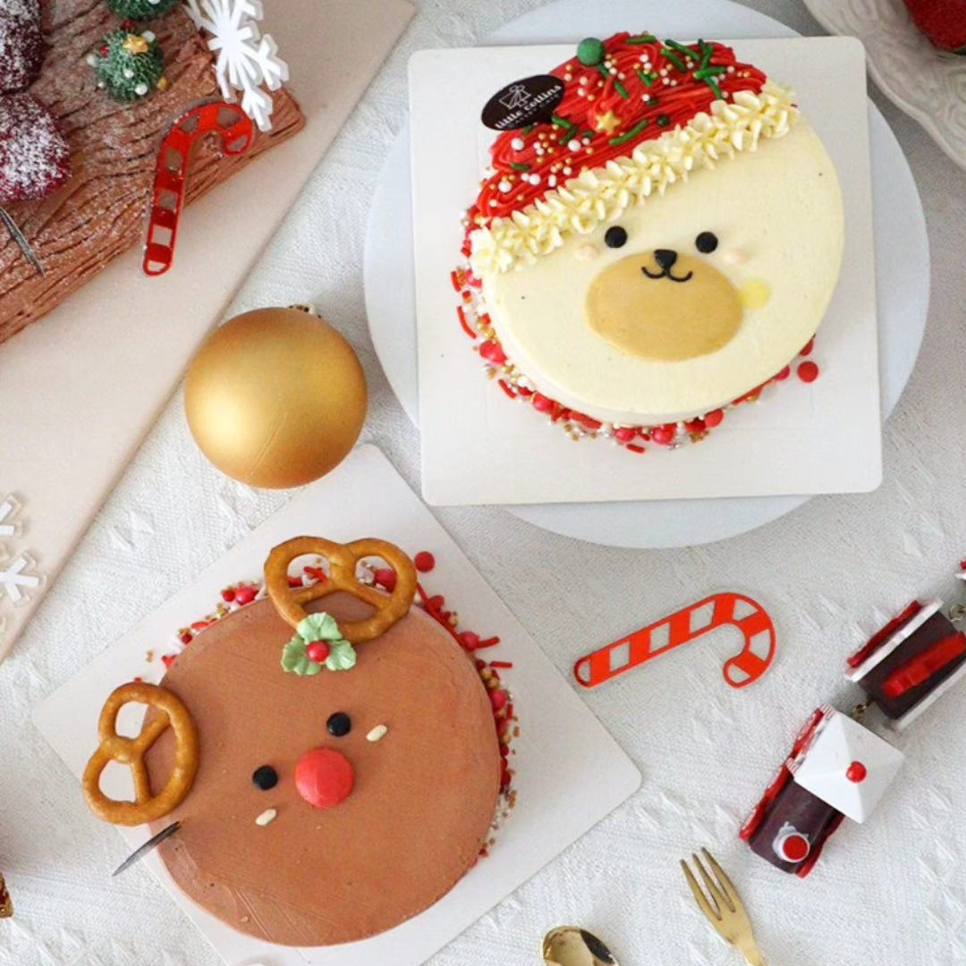 4-inch mini Christmas cakes - Christmas cookies and cakes