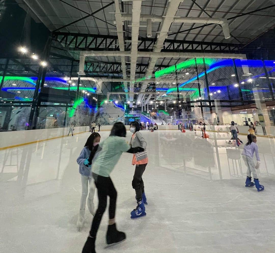 Indoor activities in KL - ice skating