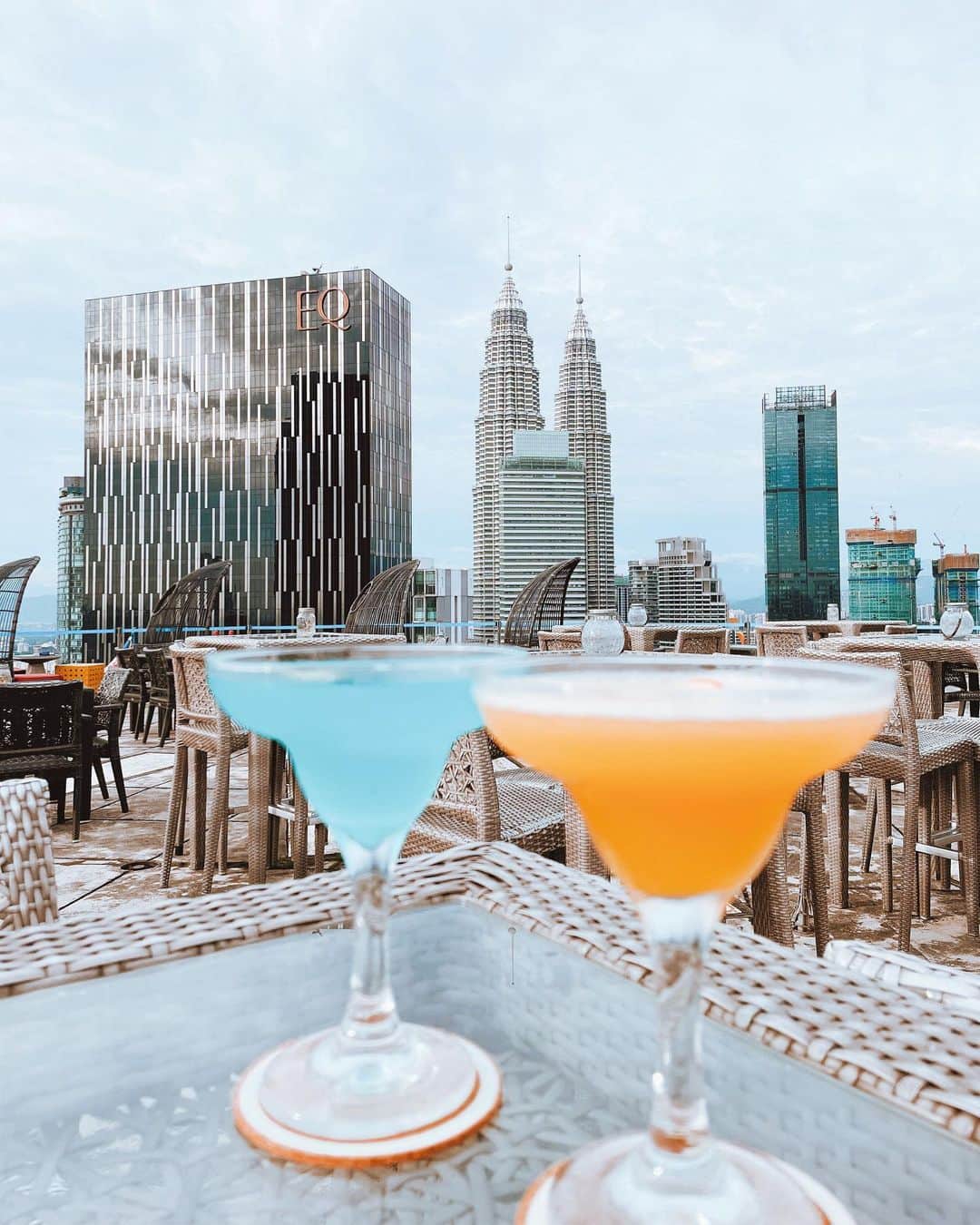 Things to do in KL - helipad bar