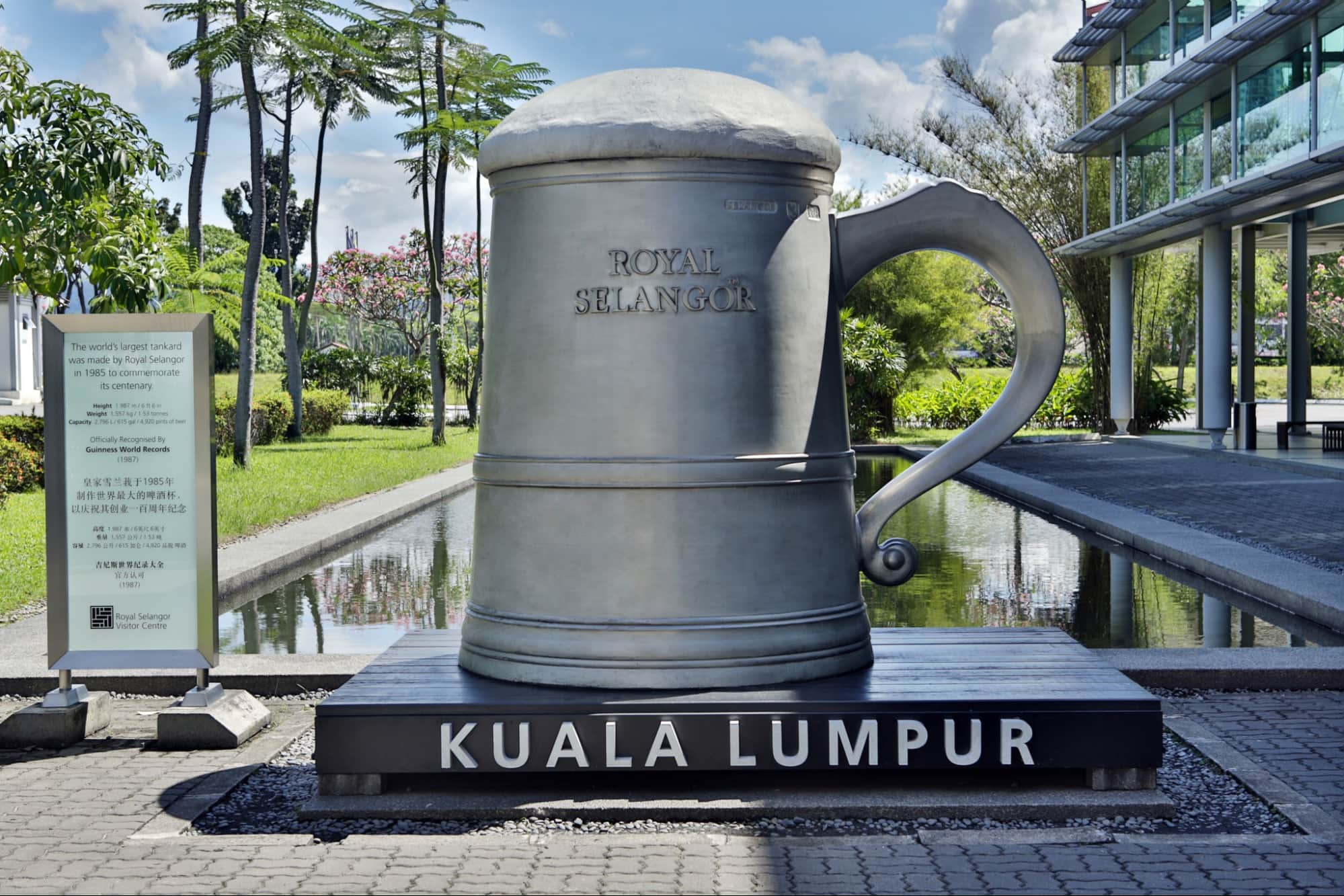 Things to do in KL - giant tankard