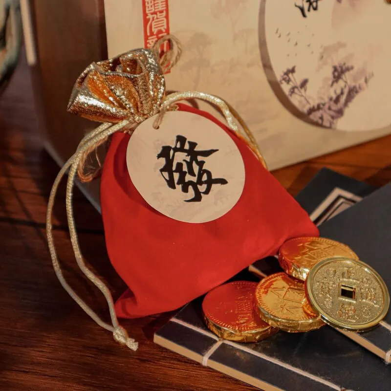 Gold coins - CNY gift sets and boxes