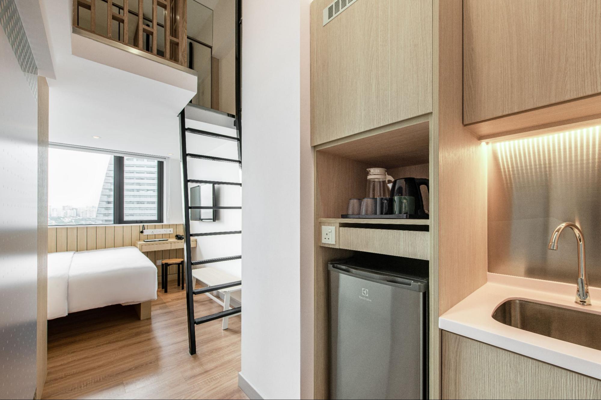 Loft-Style Room - Komune Living in KL