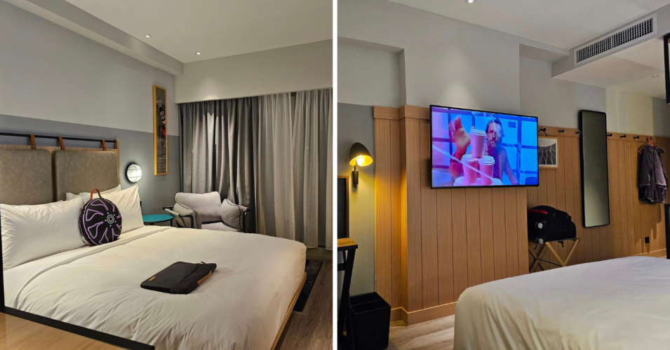 New Moxy Hotel Has New York Industrial-Style Rooms & A Sky Bar