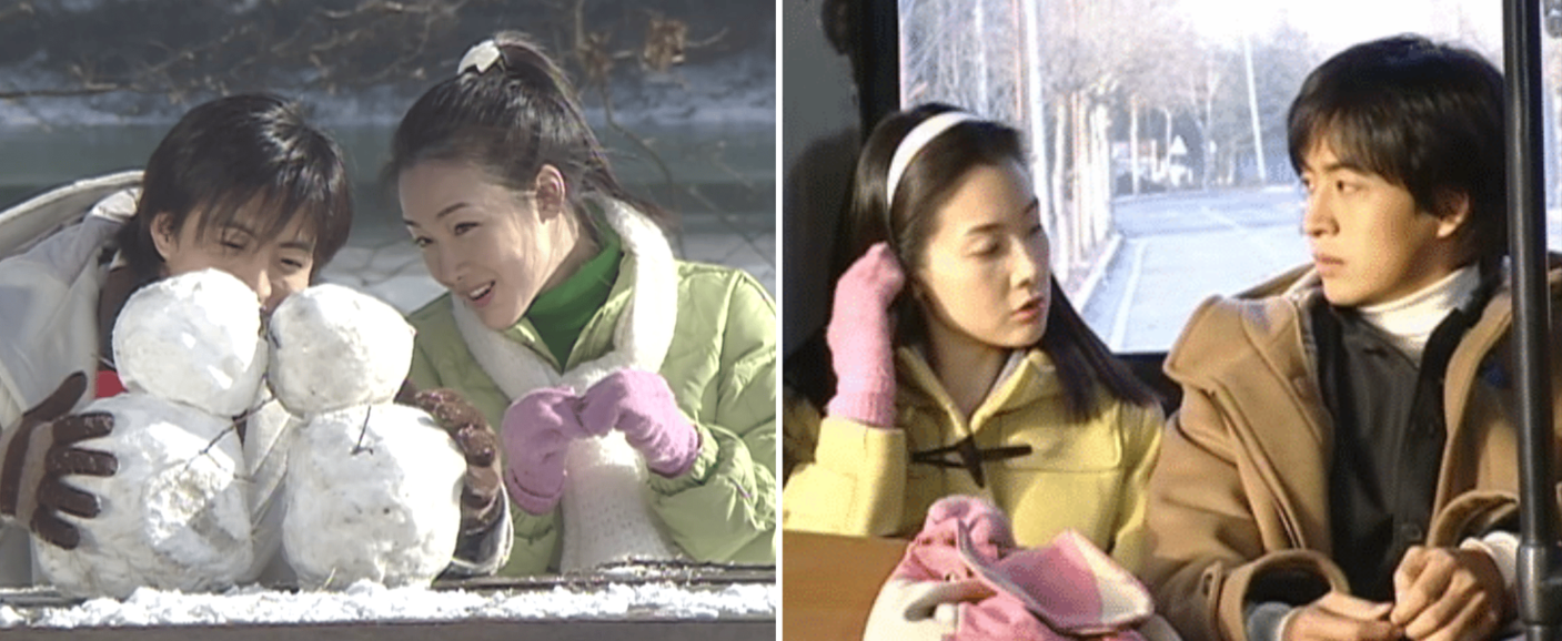 OG K-dramas - winter sonata snow