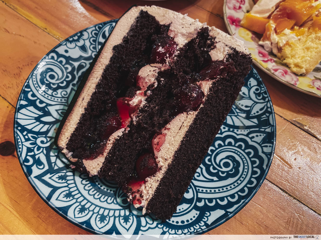 Passion Heart - blackforest cake