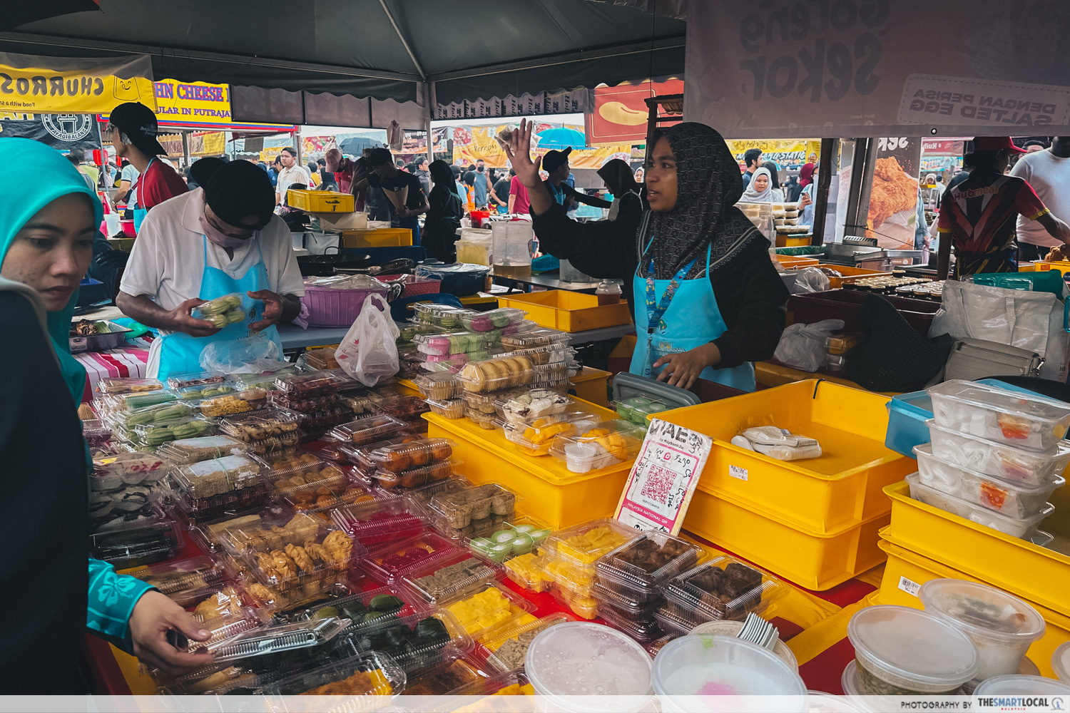 Putrajaya Ramadan Bazaar - QR payments