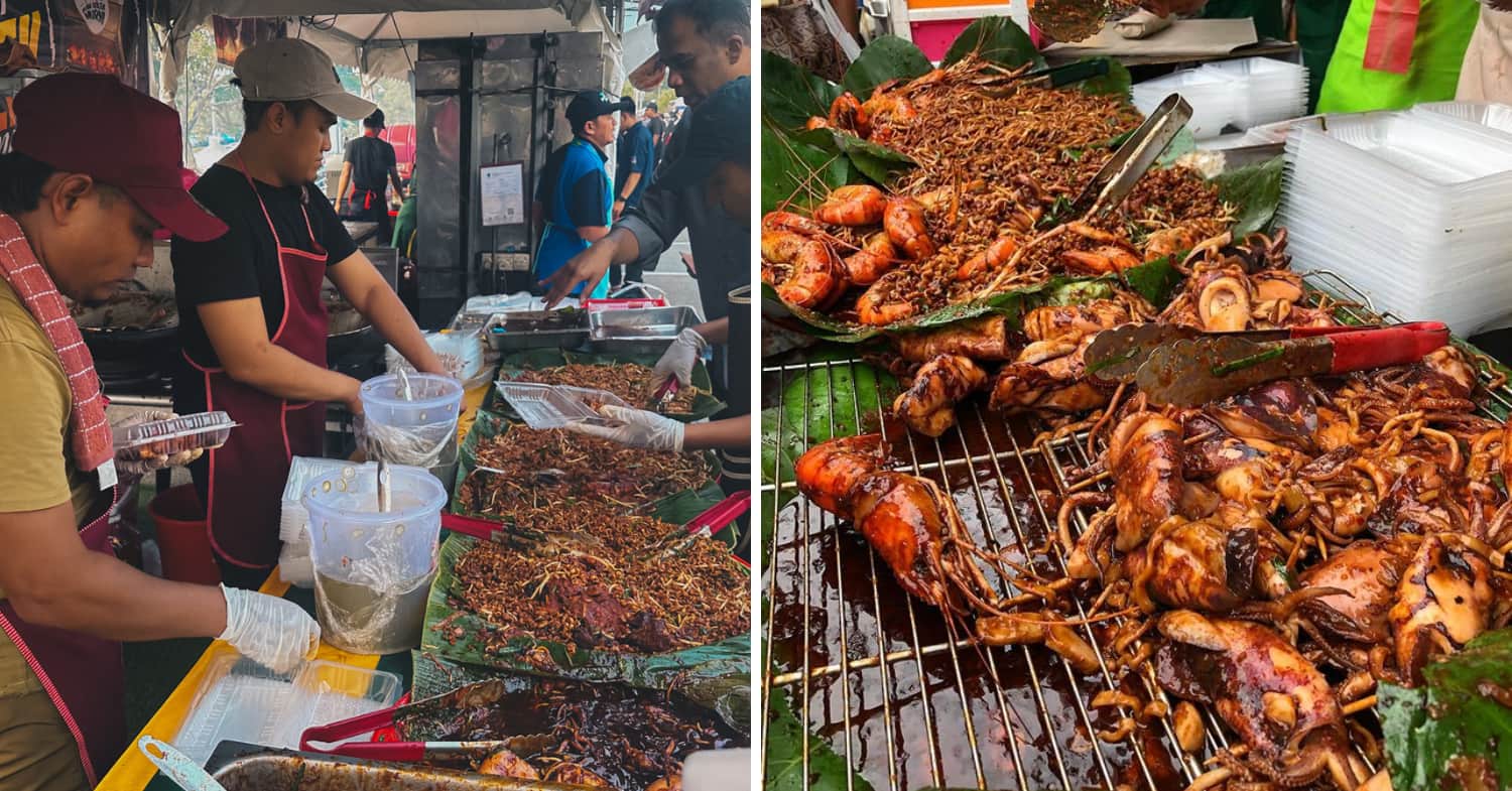 Putrajaya Ramadan Bazaar - mee tonggek prawns
