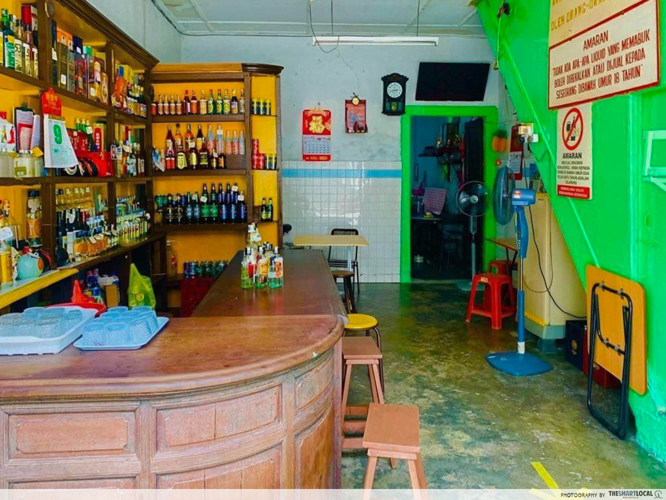 Timbered Bar - Sin Hiap Hin in Melaka