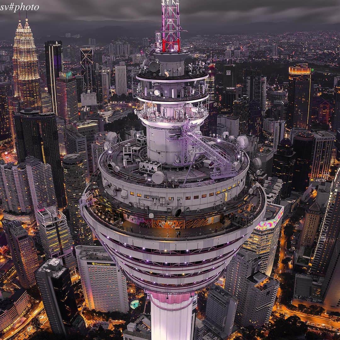 Guide to KL Tower in Malaysia - aerial view