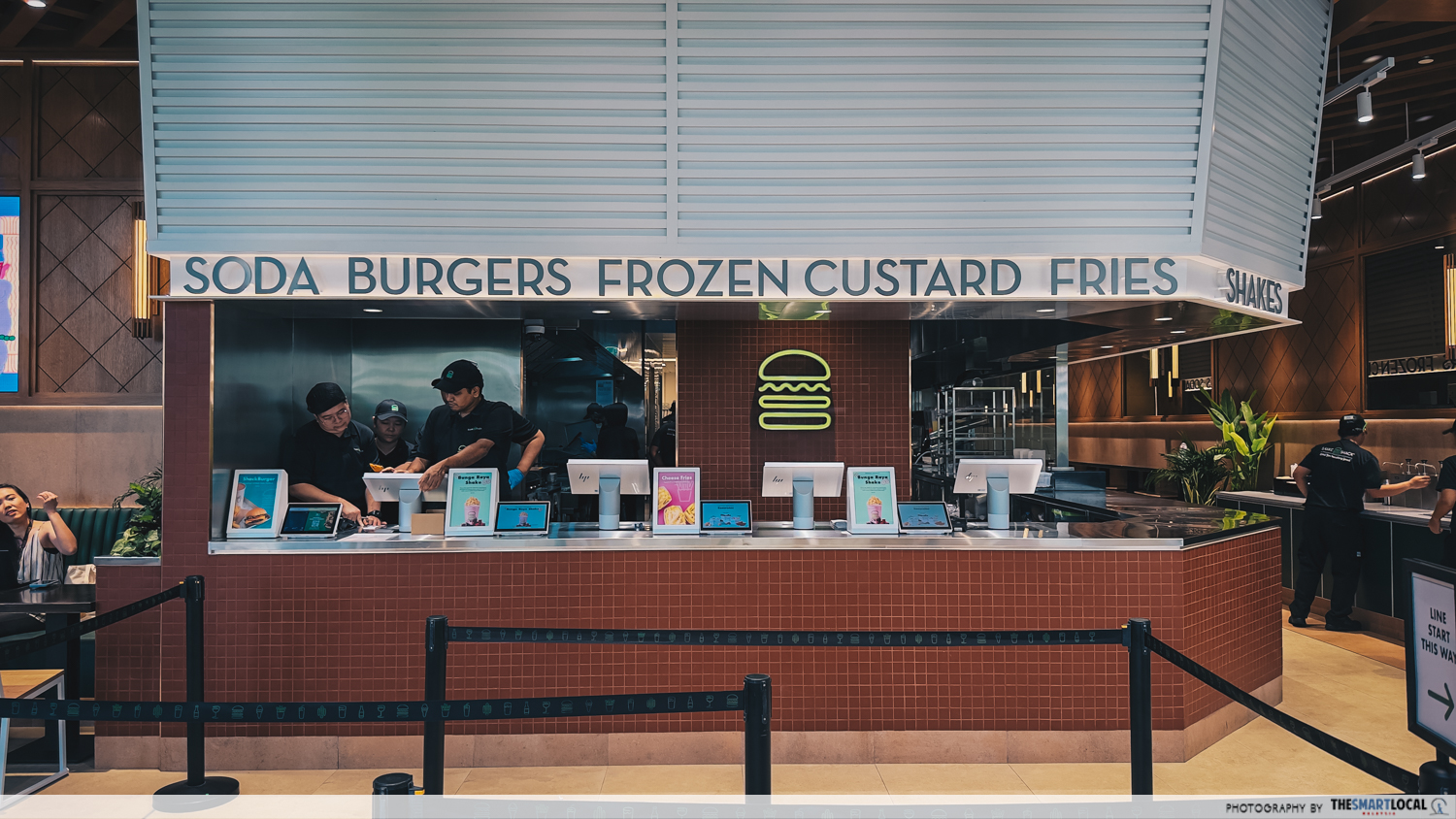 Shake Shack first store in Malaysia - counter