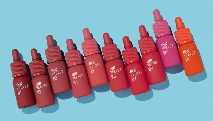 lip stains malaysia - peripera airy ink