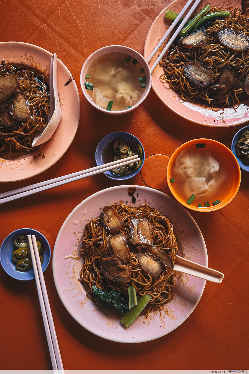 Ming Ji Wantan Mee - dishes