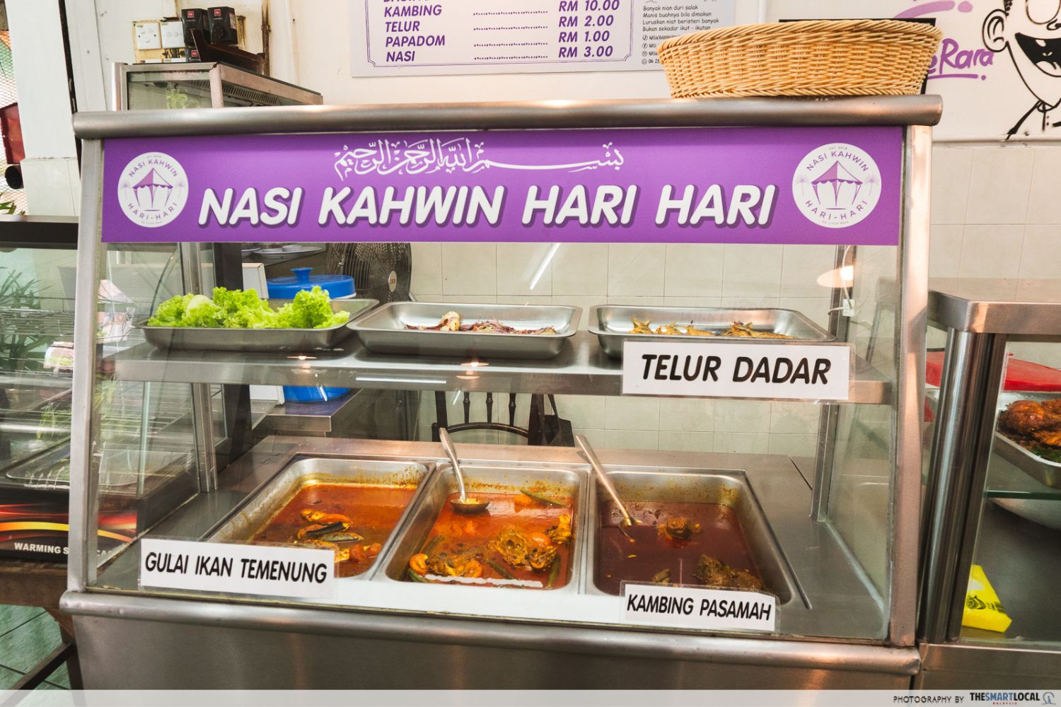 cheap eats at restaurants in kl - nasi kahwin hari-hari